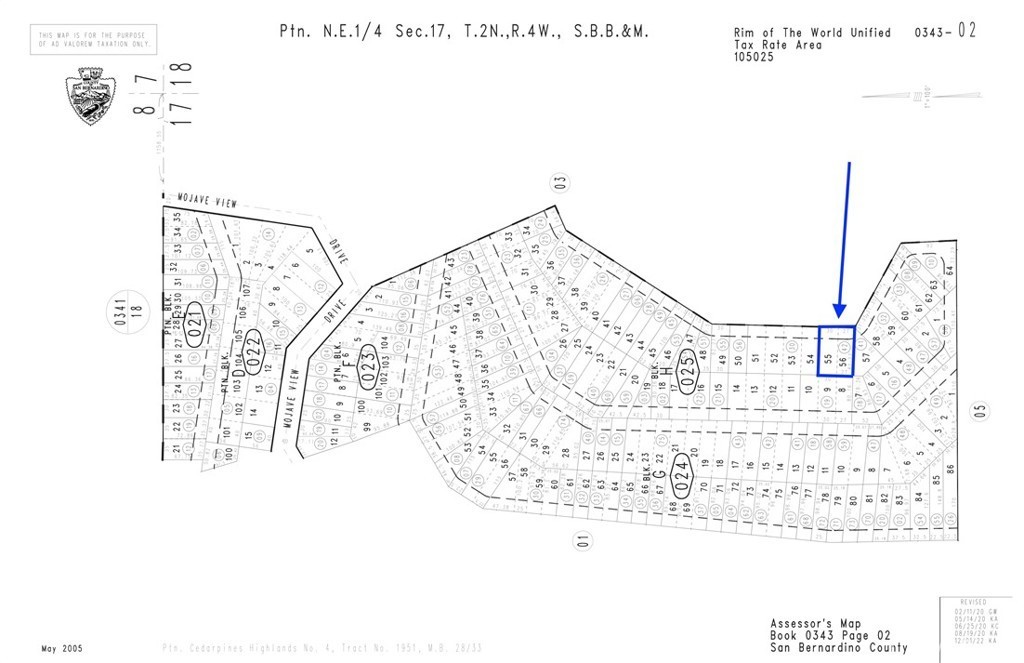 1. 55 Lots 55 &amp; 56 Near Brunt Mill Canyon Road