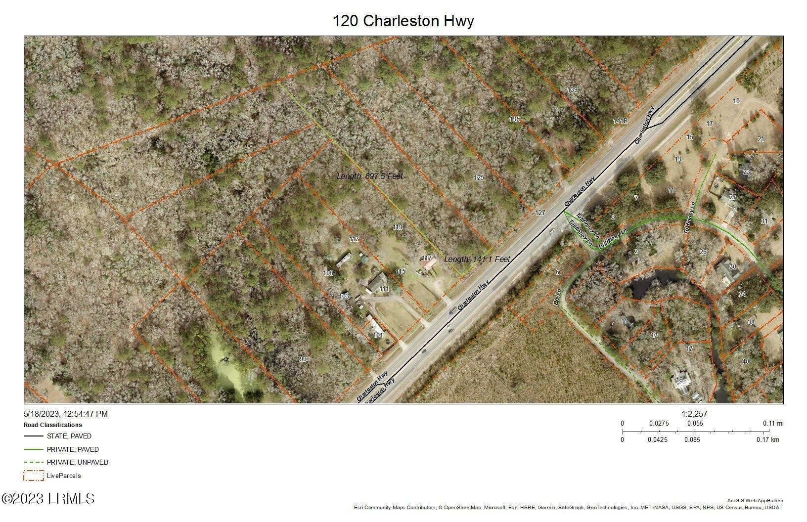 1. 120 Charleston Highway Highway