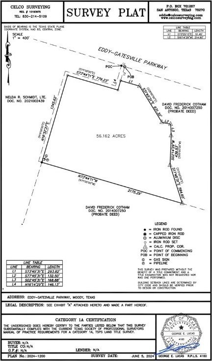 10. Tbd Eddy-Gatesville Parkway