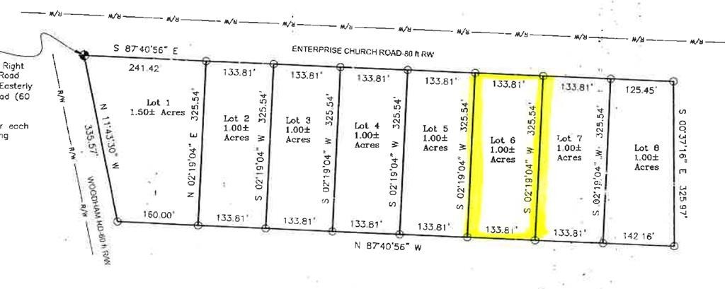 2. Lot 6 Enterprise Church Rd