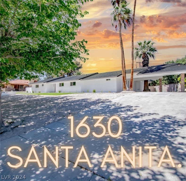 1. 1630 Santa Anita Drive