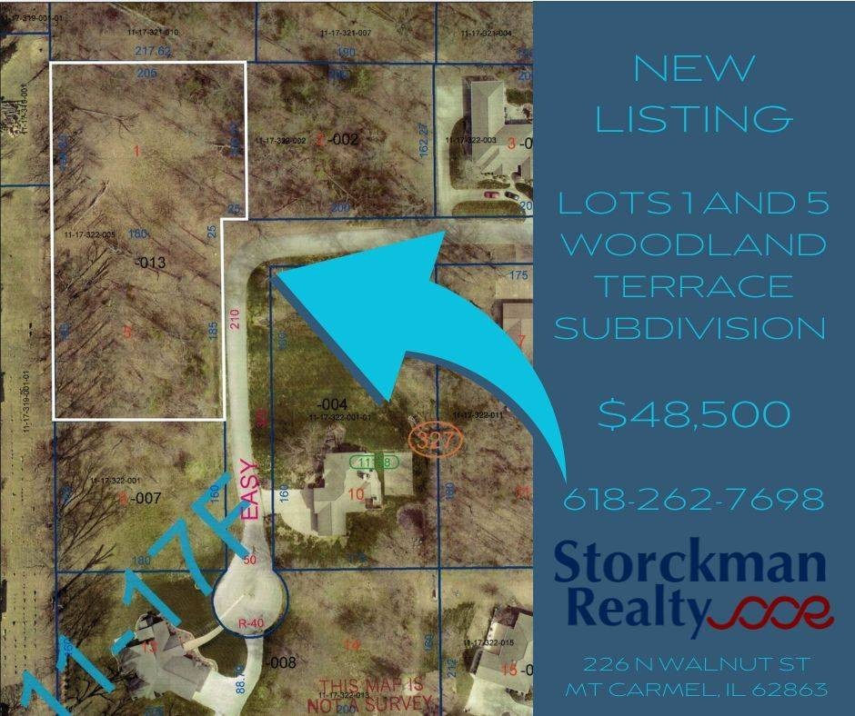 1. Lots 1 &amp; 5 Woodland Terrace Subdivision