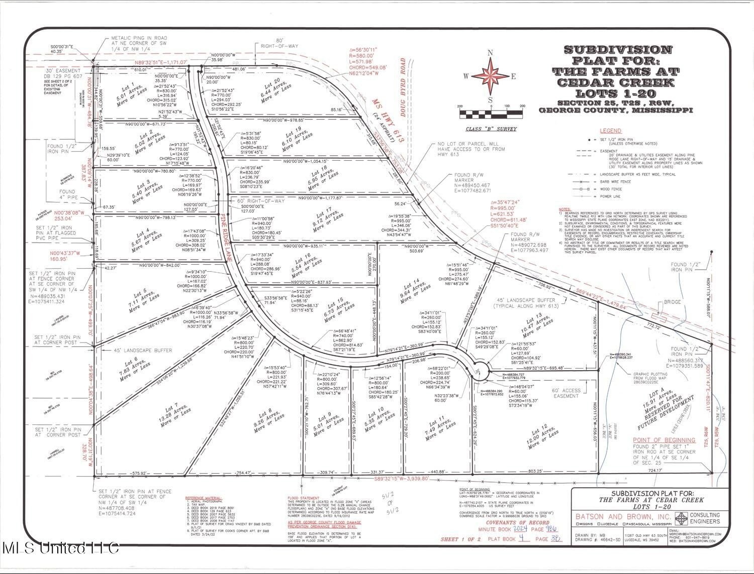 9. 9.64ac Pine Ridge Lane