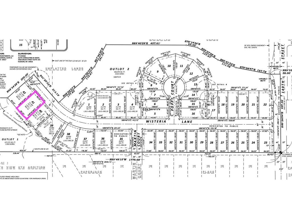 1. Xxx (Lot 41) Wisteria Lane