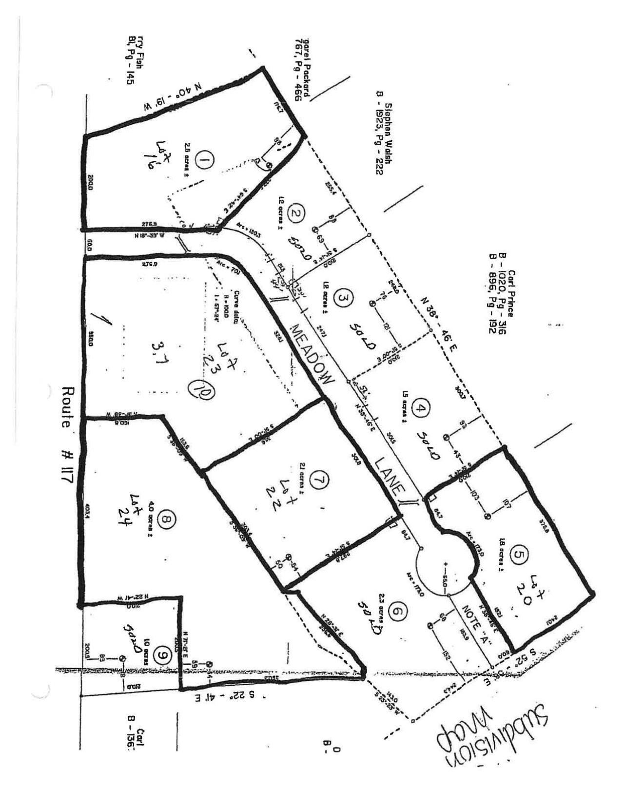 2. 1 Long Meadow Estates Estates