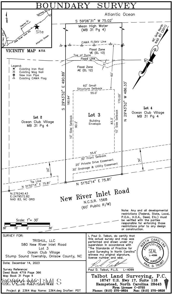 20. 580 New River Inlet Road