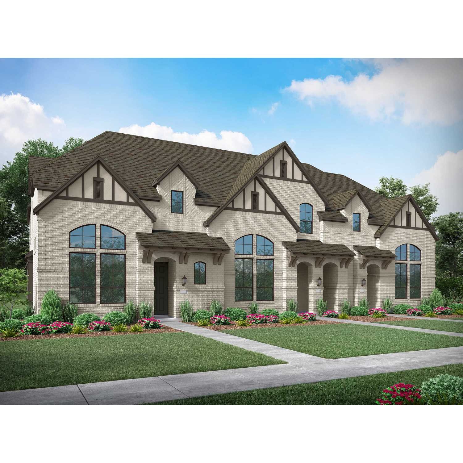 1. Trinity Falls Townhomes: The Villas