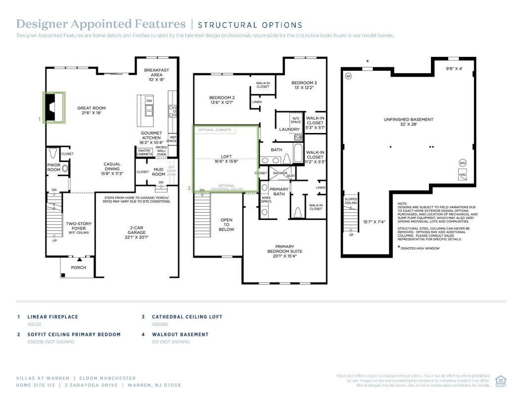 3. Villas At Warren