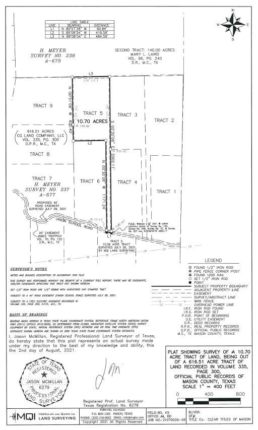 1. 000 Union School House Rd