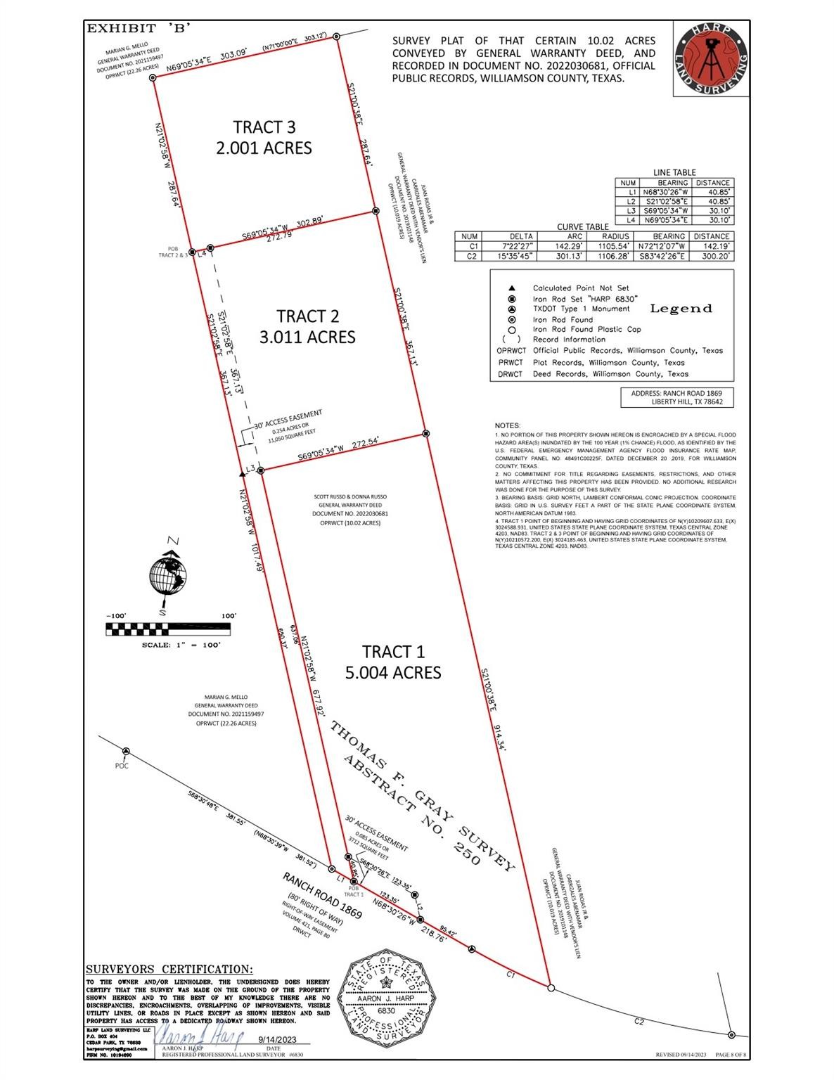 15. 9050 Tract 3 Ranch Road 1869