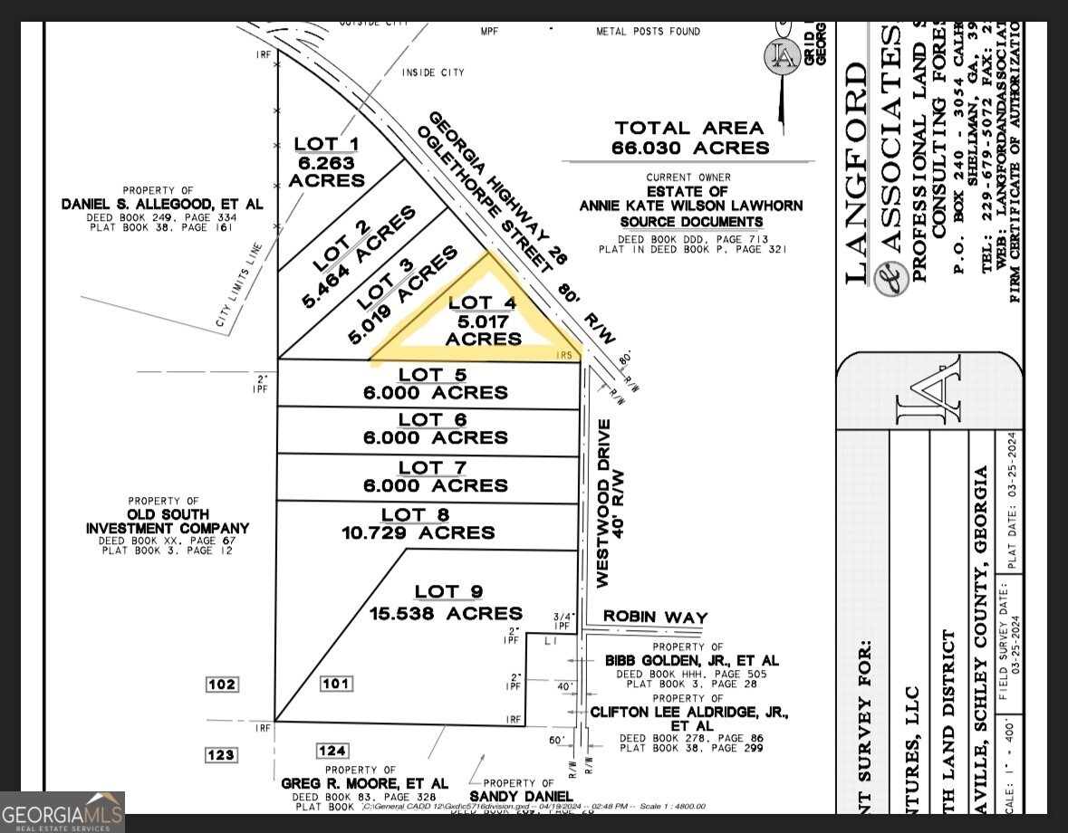 4. 0 W Oglethorpe St