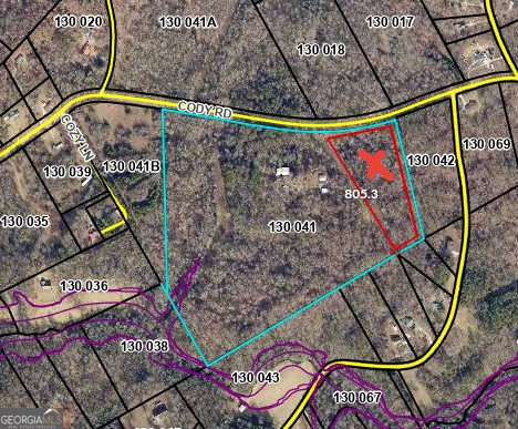 1. 5.68 Acres Cody Rd