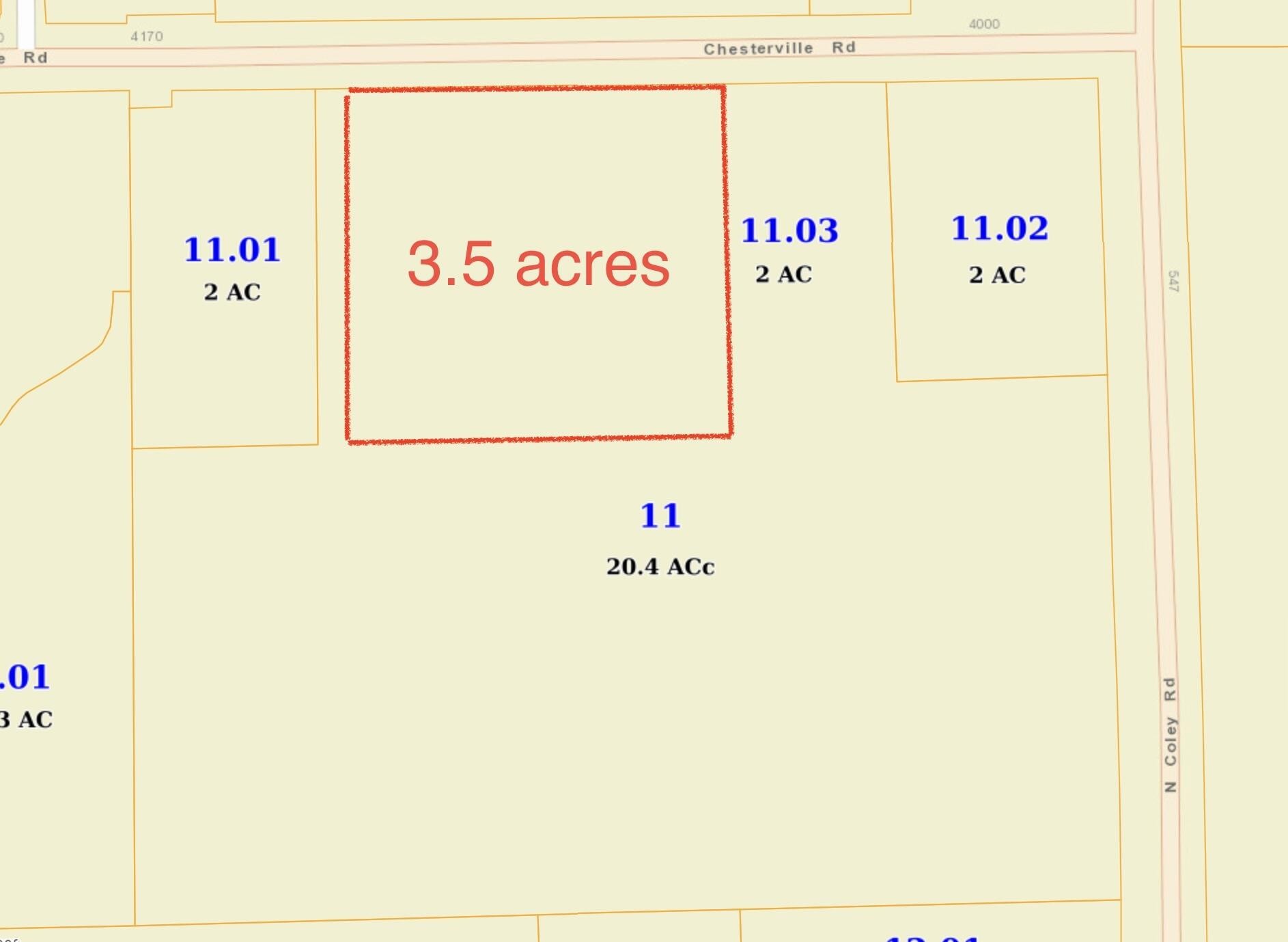 1. 3.5 Ac Chesterville R