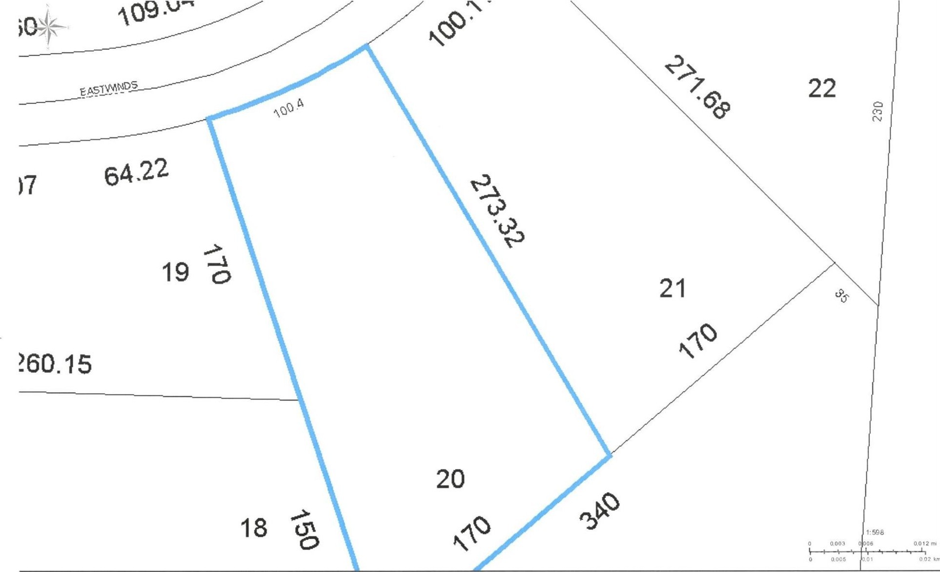 2. Lot 20 Eastwinds Drive