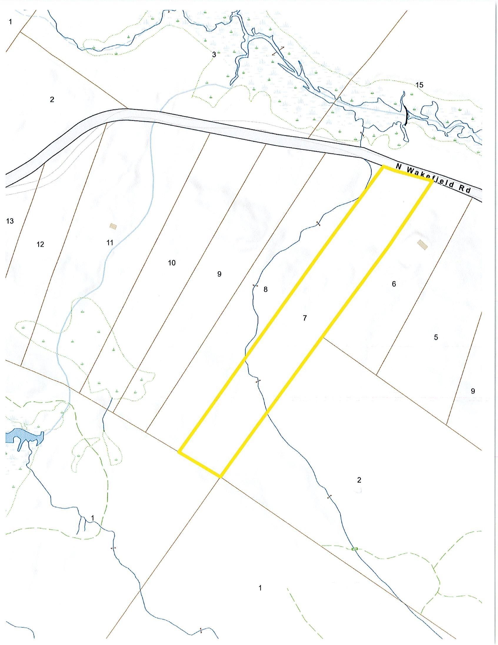 1. Map 92, Lot 7 North Wakefield Road