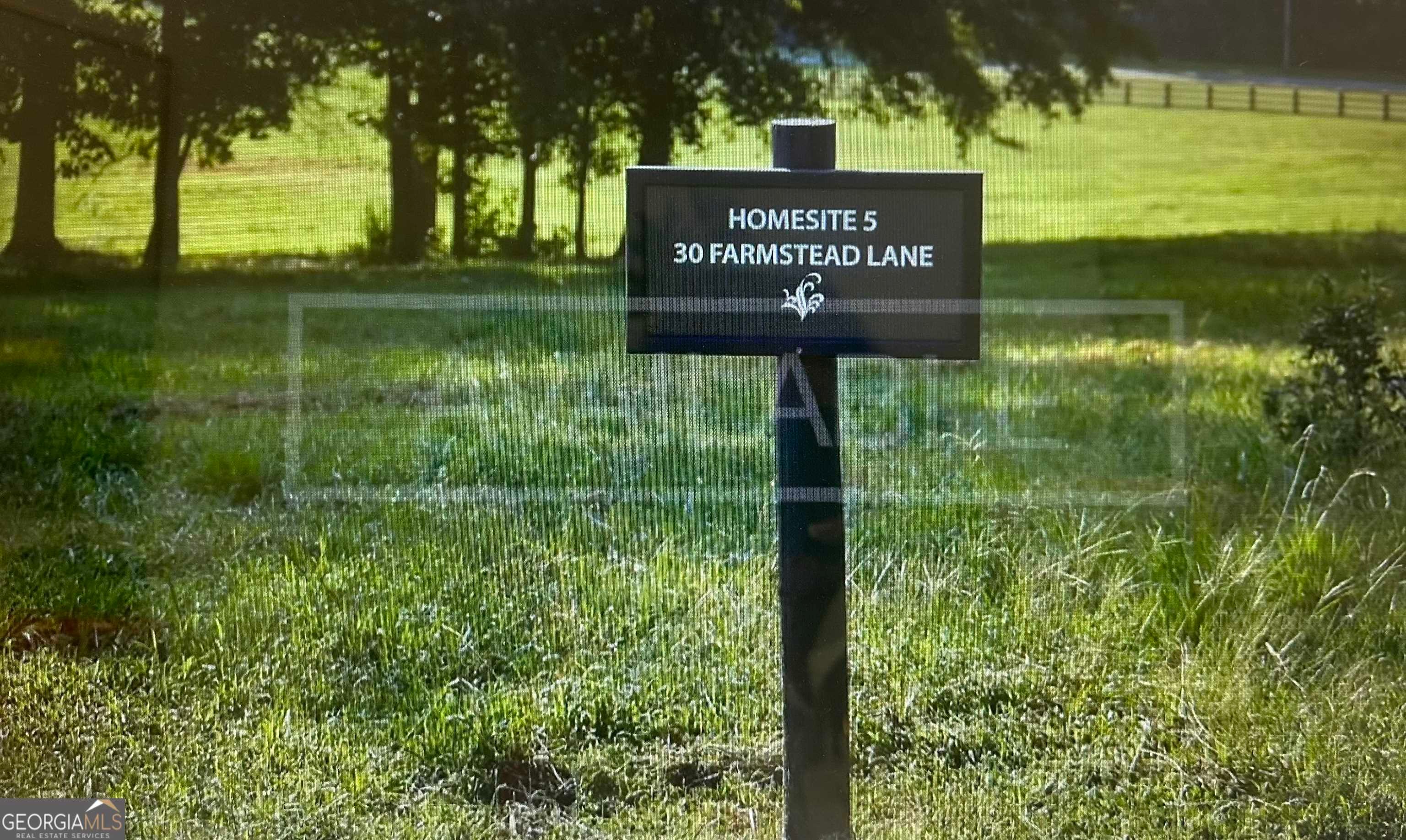 1. 30 Farmstead Lane Homesite 5
